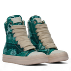 Sneakers - Denim Verde Chiaro