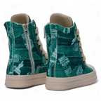 Sneakers - Denim Verde Chiaro