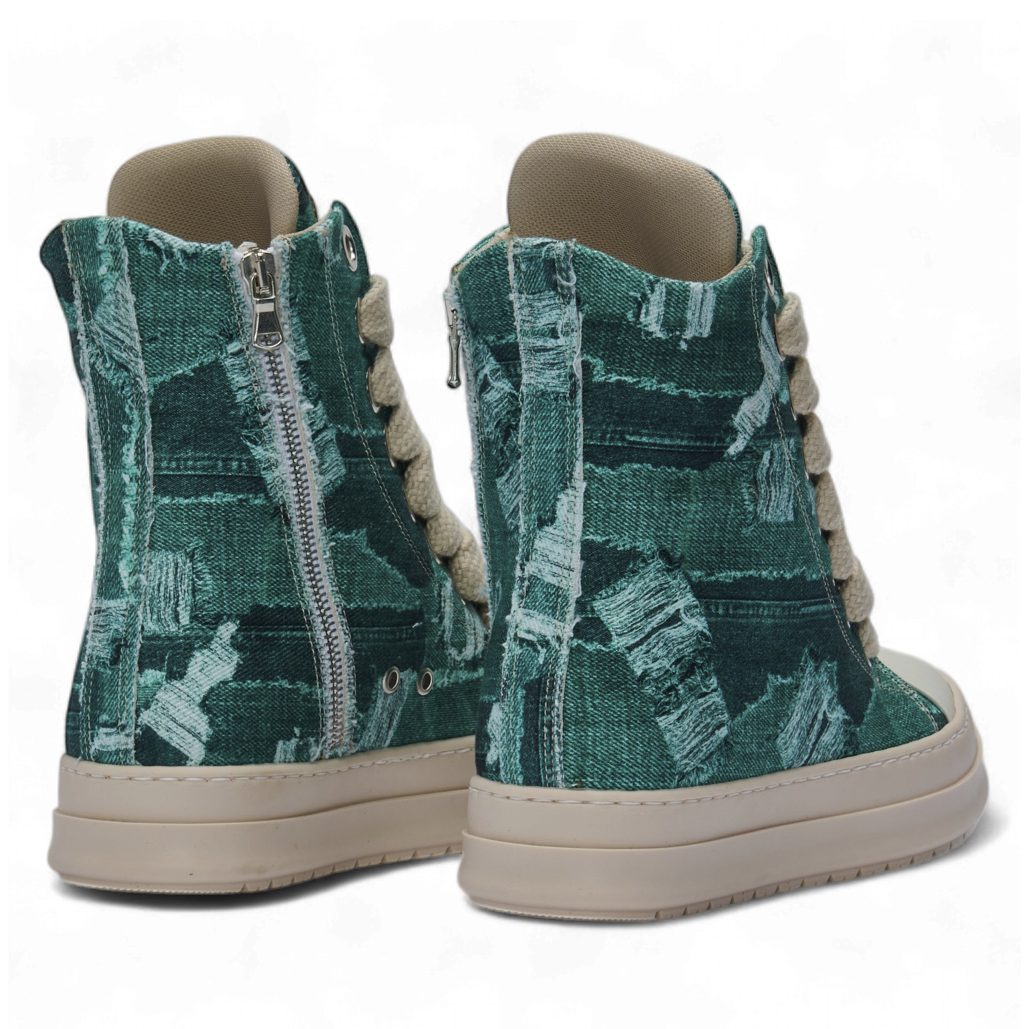 Sneakers - Denim Verde Chiaro