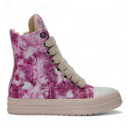 Sneakers  - Canvas Bandana Rosa