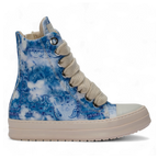 Sneakers - Canvas Bandana Blue