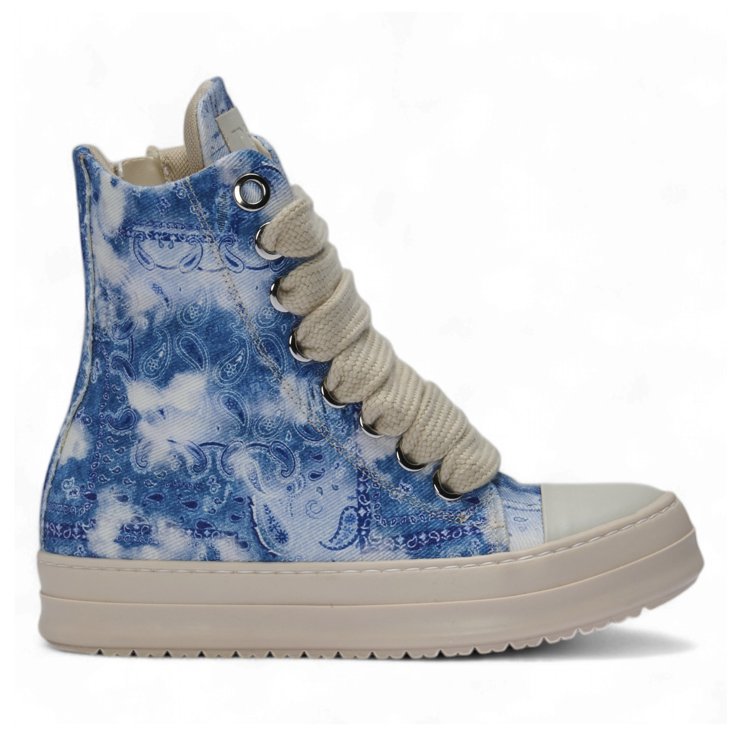 Sneakers - Canvas Bandana Blue