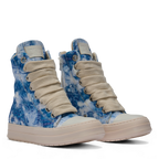 Sneakers - Canvas Bandana Blue
