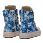 Sneakers - Canvas Bandana Blue