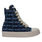 Sneakers - Denim Blue Strappato