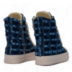 Sneakers - Denim Blue Strappato