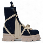 Boot - Indigo Denim Canvas