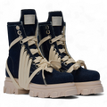 Boot - Indigo Denim Canvas