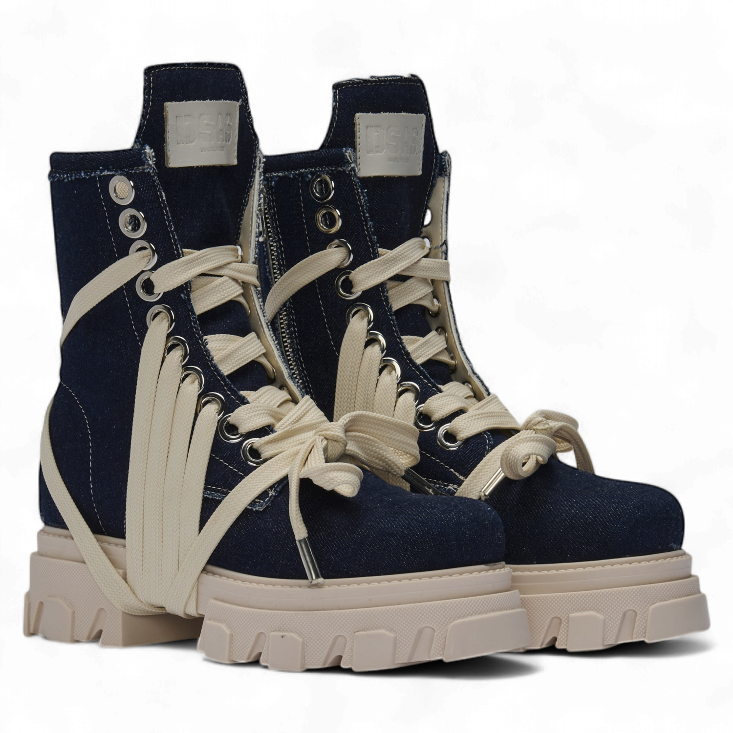Boot - Indigo Denim Canvas