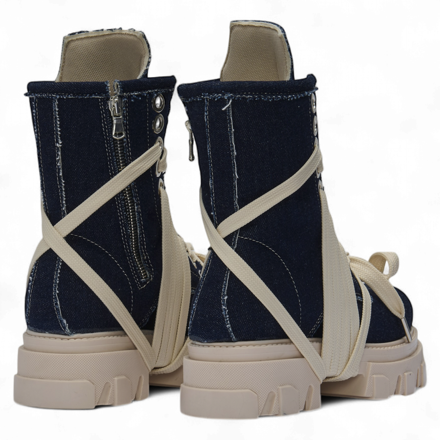 Boot - Indigo Denim Canvas