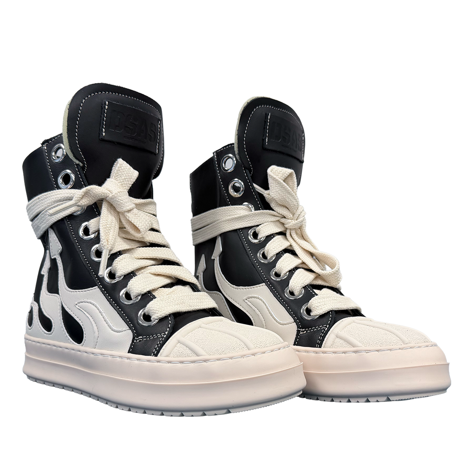 Sneakers - Flame Nero e Bianco
