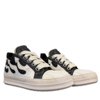 Sneakers bassa - Flame Nero e Bianco