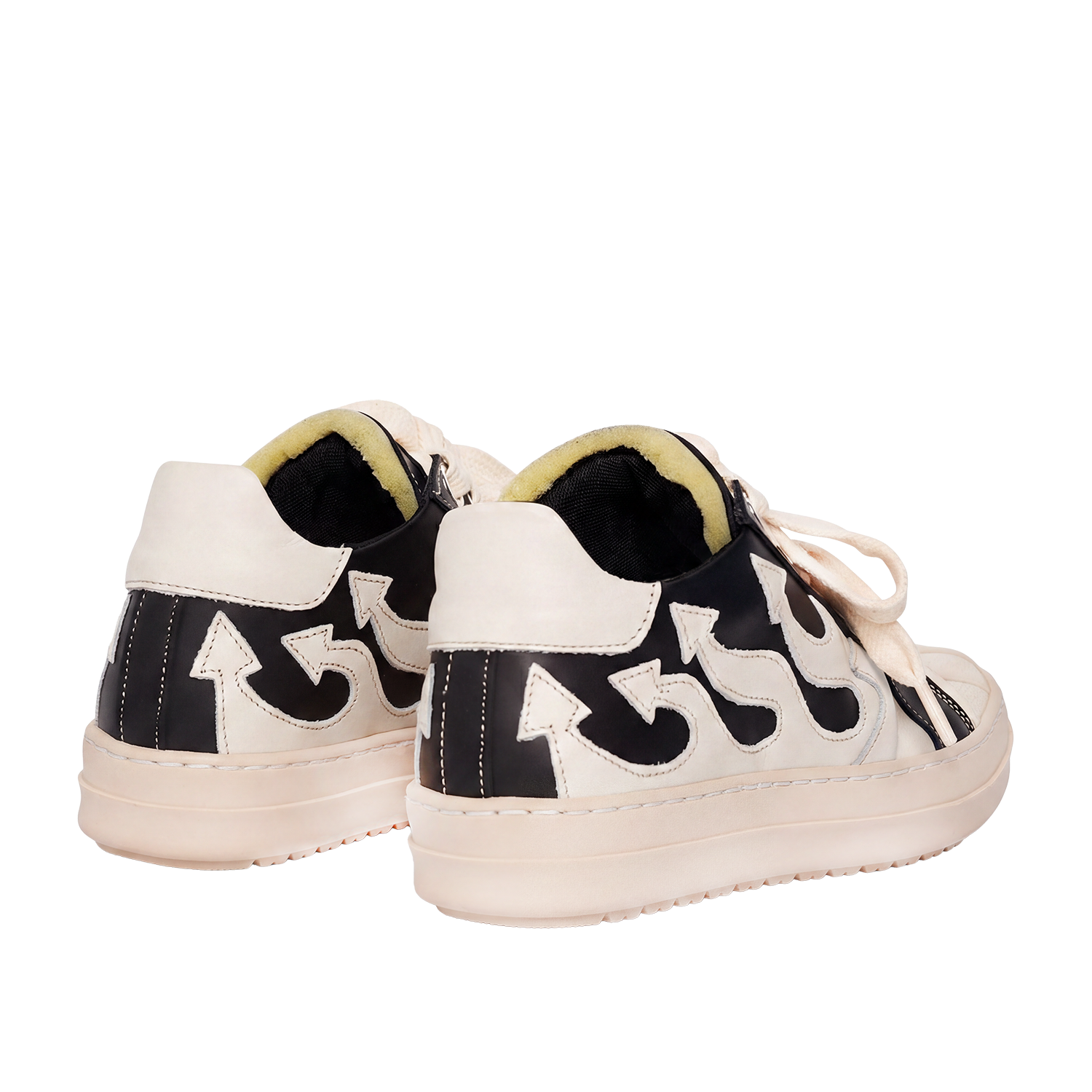 Sneakers bassa - Flame Nero e Bianco