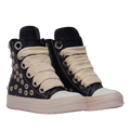 Sneakers Custom - Pelle Alta Button