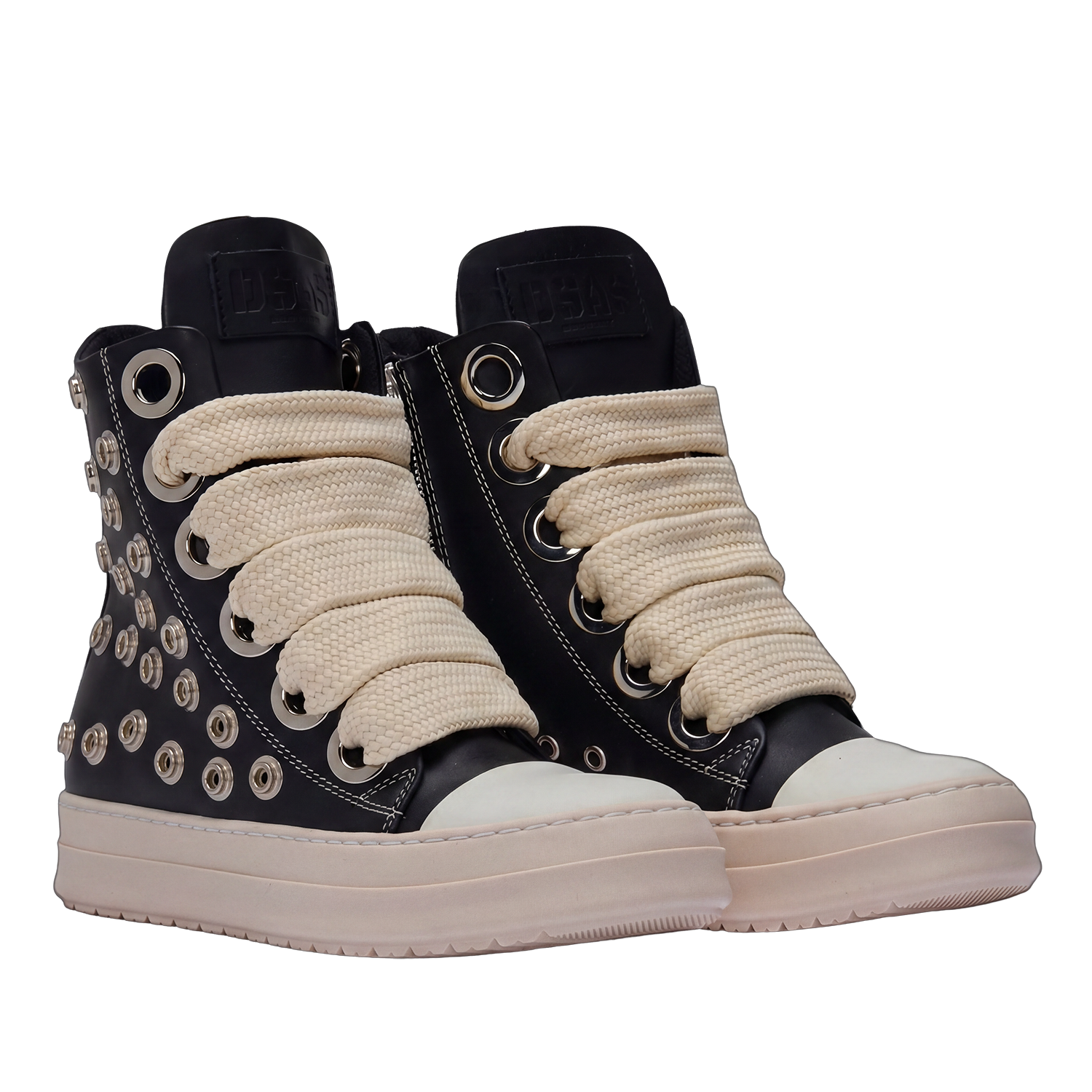Sneakers Custom - Pelle Alta Button