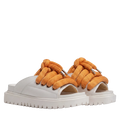 Sandalo - Pelle Crema - LT Arancio