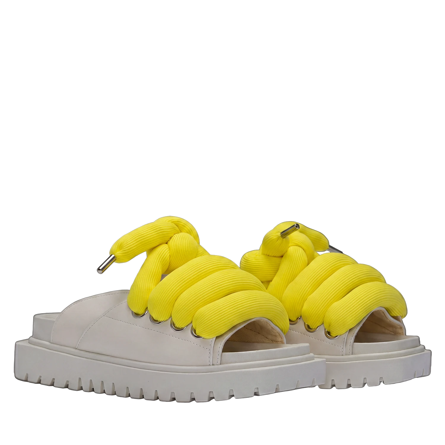 Sandalo - Pelle Crema - TB Giallo