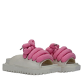 Sandalo - Pelle Crema - TB Rosa