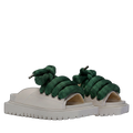 Sandalo - Pelle Crema - LT Verde