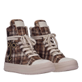 Sneakers - Scozzese Beige Croci