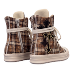 Sneakers - Scozzese Beige Croci