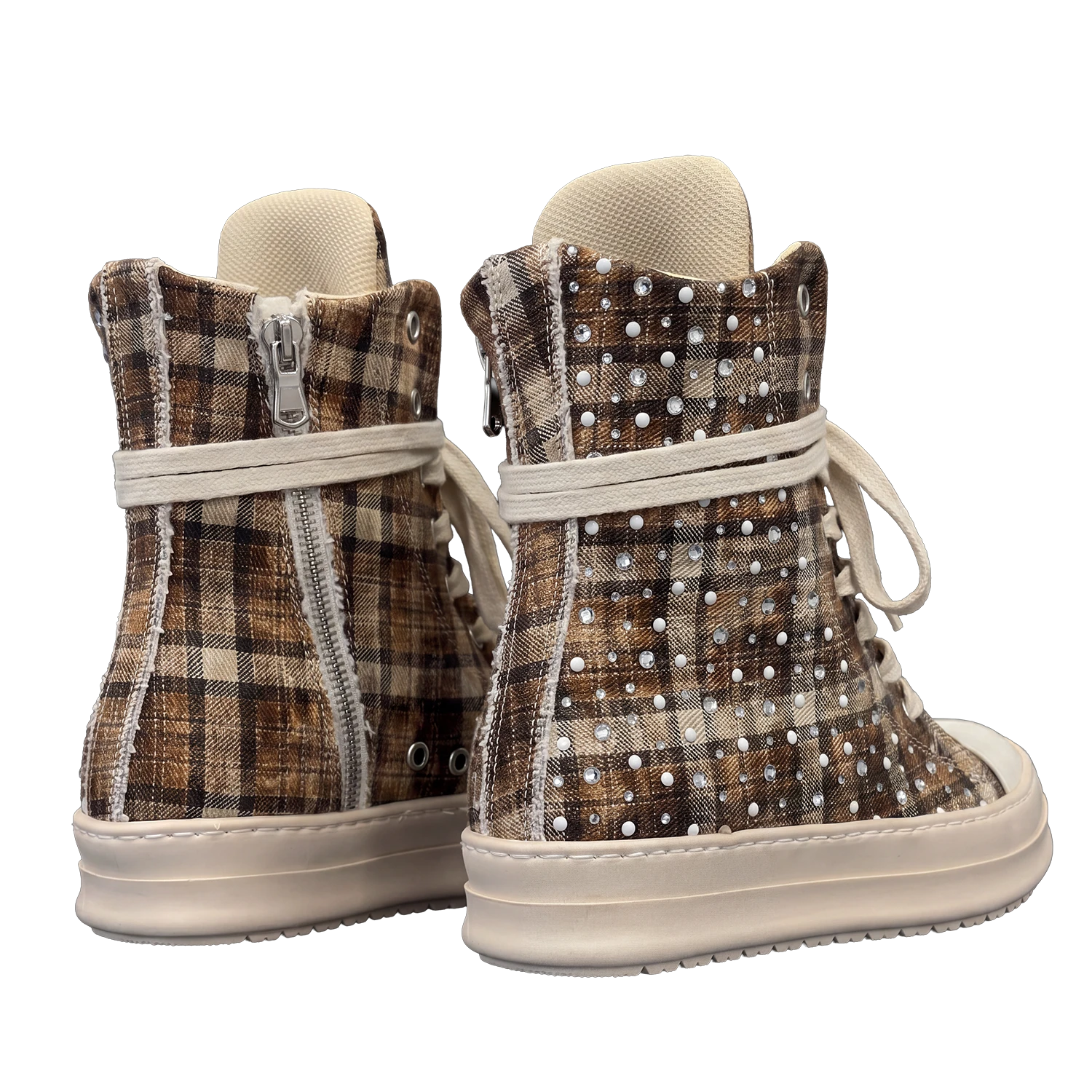 Sneakers - Scozzese Diamond - Beige