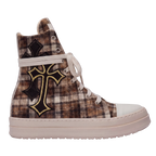 Sneakers - Scozzese Beige Croci