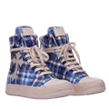 Sneakers - Scozzese Blu Croci