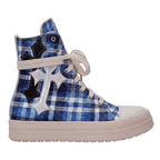 Sneakers - Scozzese Blu Croci