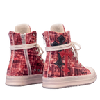 Sneakers - Scozzese Rosso Croci