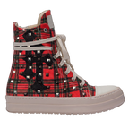 Sneakers - Scozzese Rosso Croci Piramide