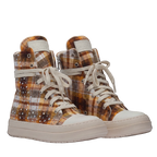 Sneakers - Scozzese Diamond - Arancio