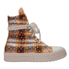 Sneakers - Scozzese Diamond - Arancio