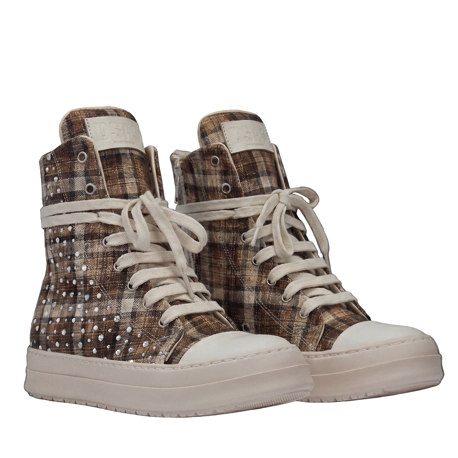 Sneakers - Scozzese Diamond - Beige