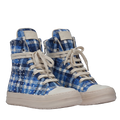 Sneakers - Scozzese Diamond - Blu