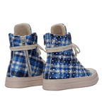 Sneakers - Scozzese Diamond - Blu