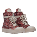 Sneakers - Scozzese Diamond - Rosso