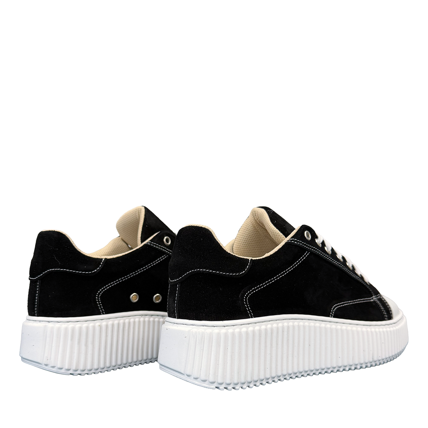 Sneakers - Seven Camoscio Nero V.2
