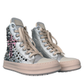 Sneakers - Pelle Silver Croci