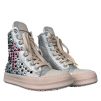 Sneakers - Pelle Silver Croci