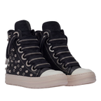 Sneakers Custom - Pelle Button Laccio Zip