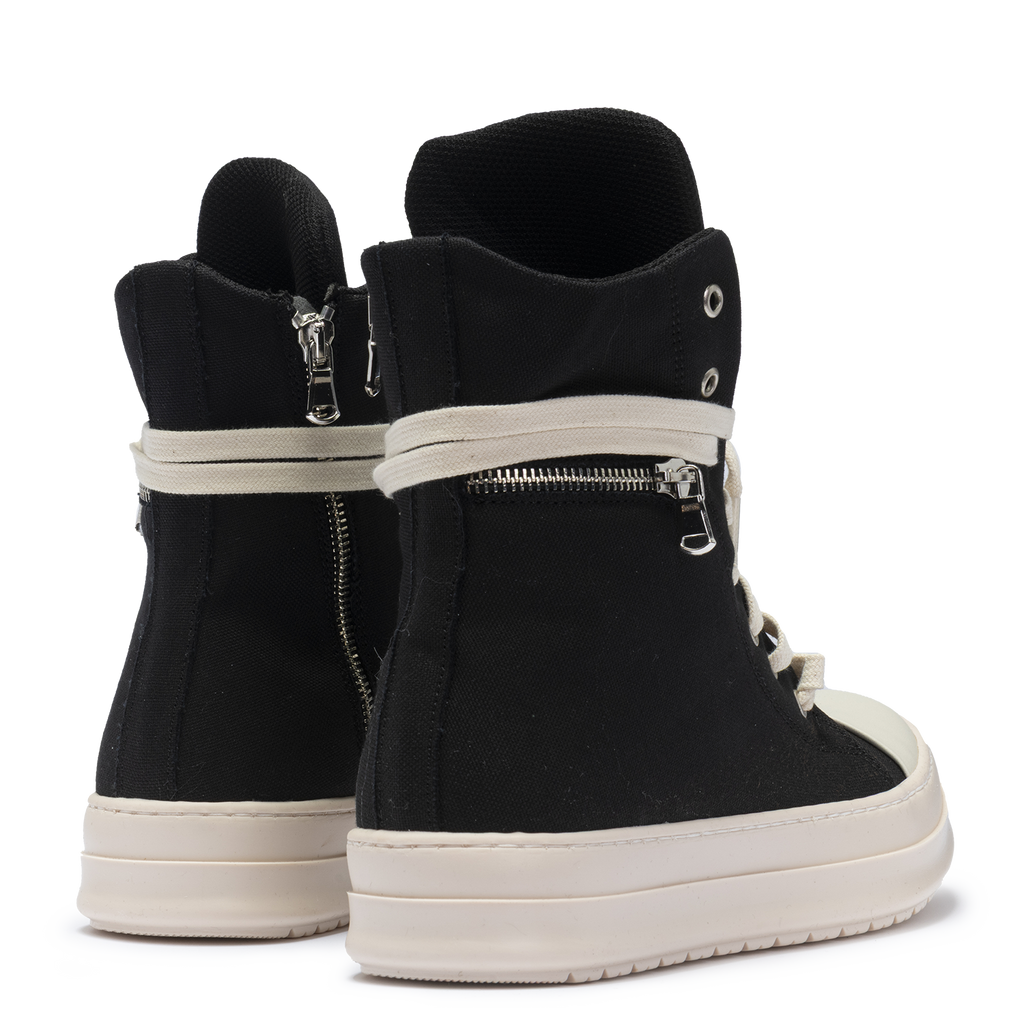 Sneakers Canvas High Zip