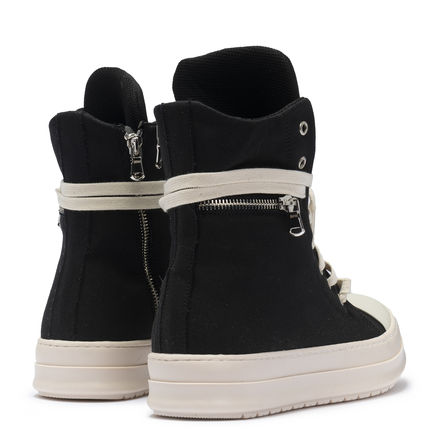 Sneakers Canvas High Zip