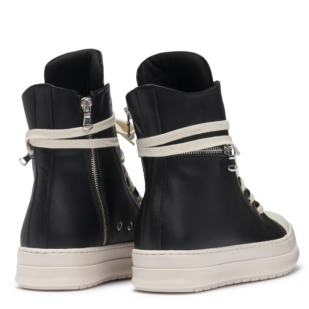 Sneakers Leather High Zip