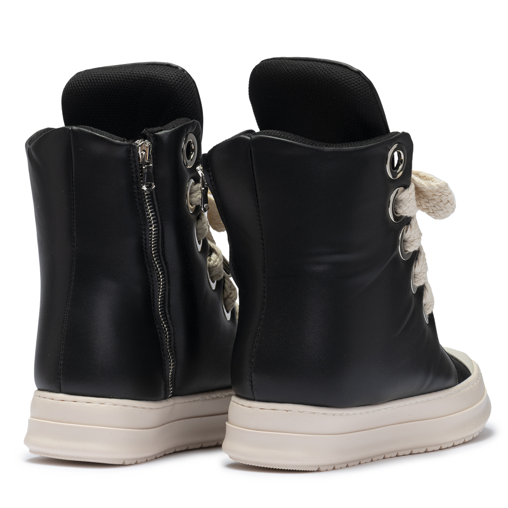 Sneakers Leather High Puffer