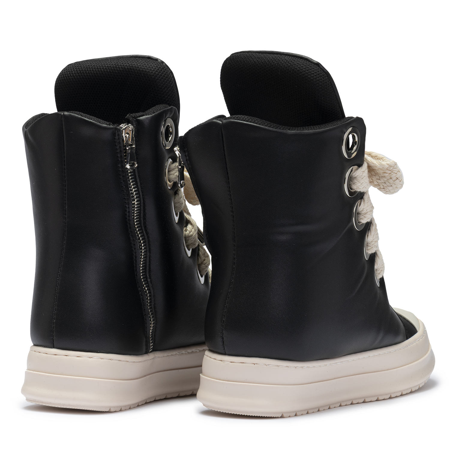 Sneakers Leather High Puffer