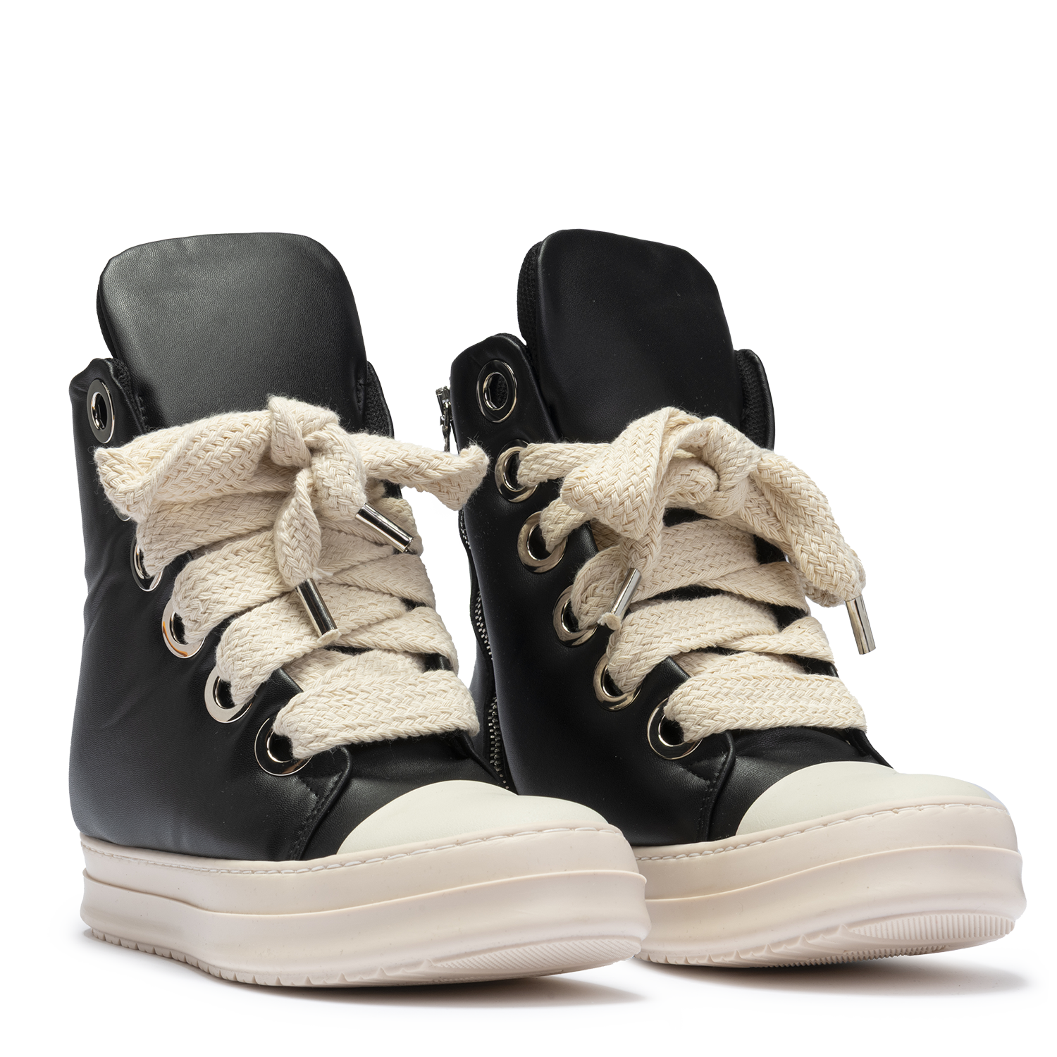 Sneakers Leather High Puffer